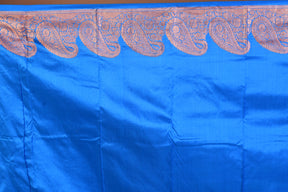 Blue Pure Kanjivaram Saree - Keya Seth Exclusive