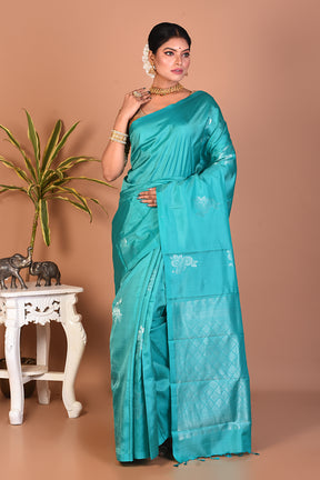 Gorgeous Light Green Kanjivaram Saree - Keya Seth Exclusive