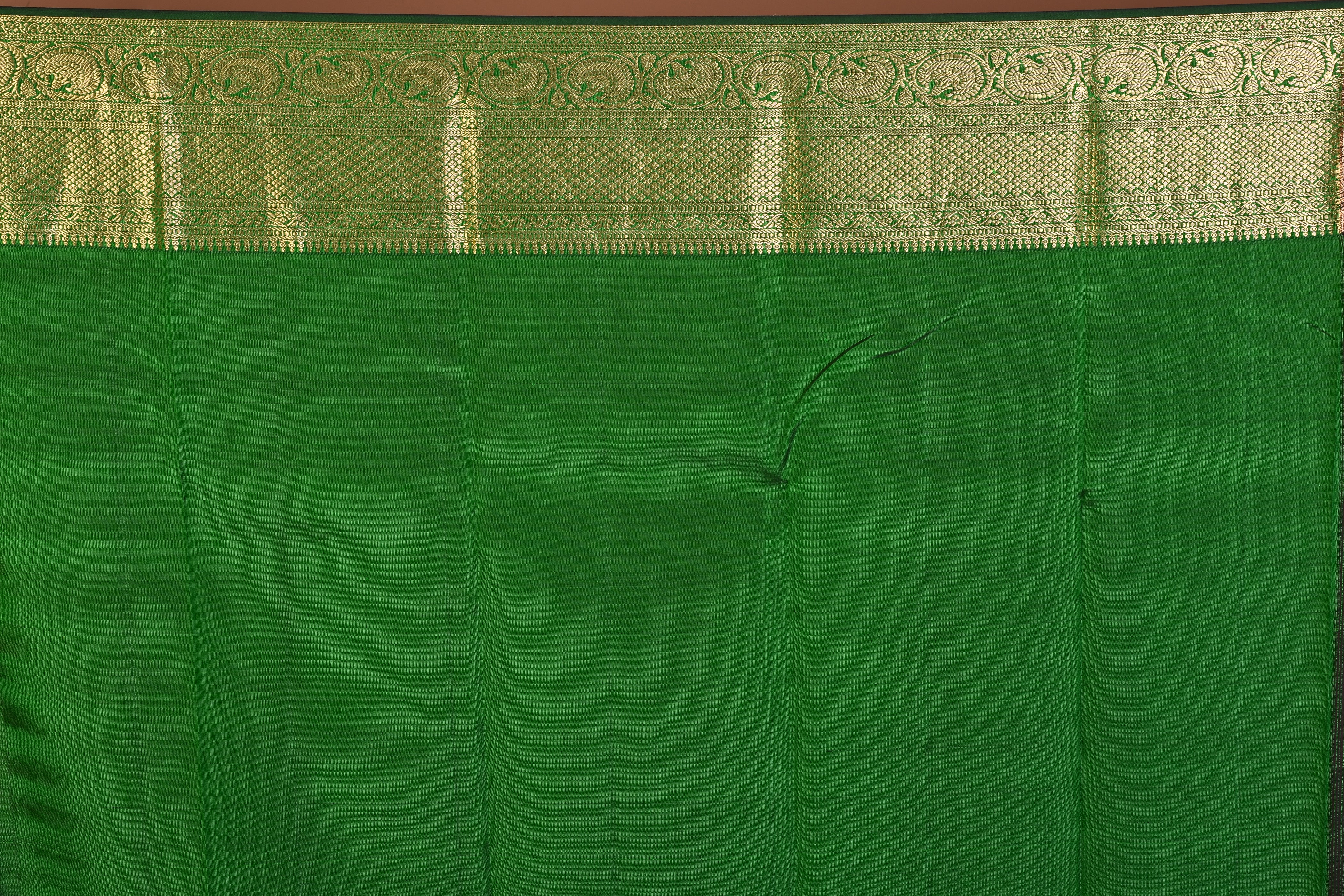 Forest Green Pure Kanjivaram Saree - Keya Seth Exclusive