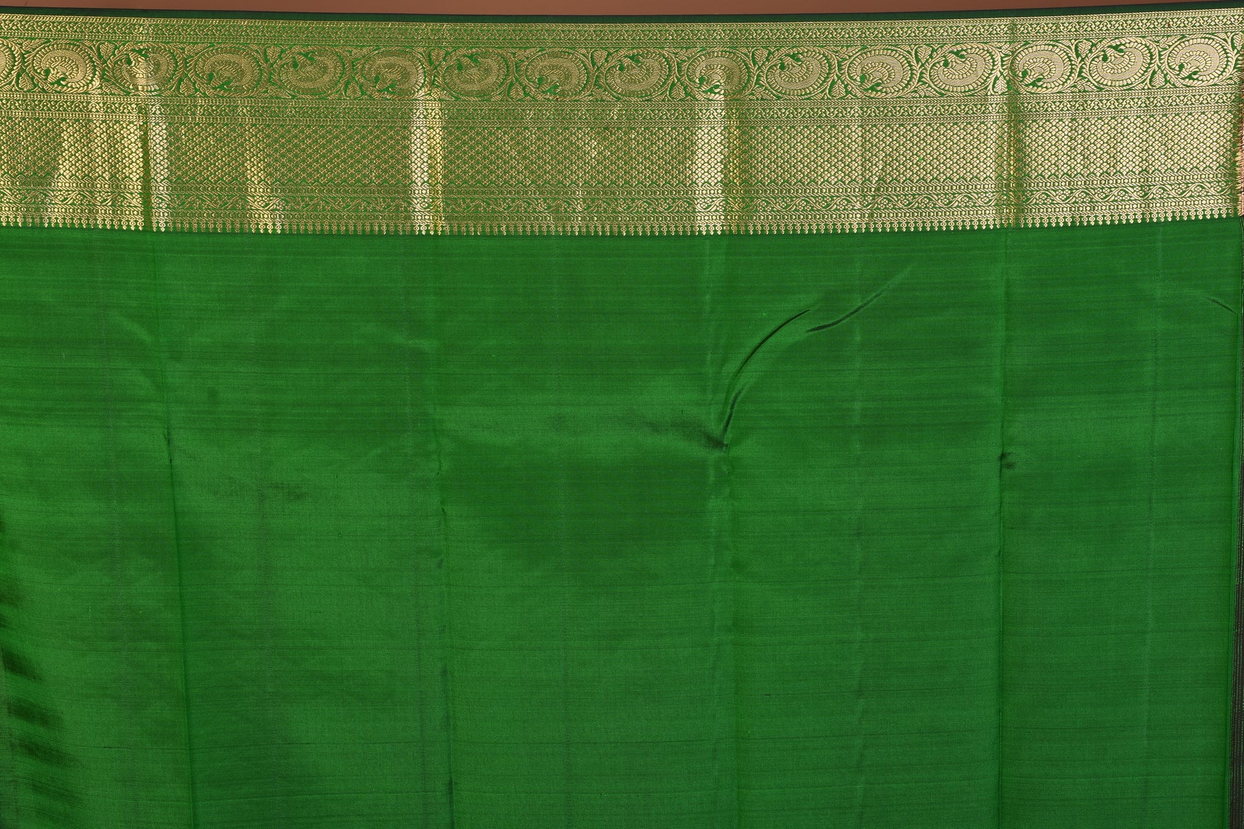 Forest Green Pure Kanjivaram Saree - Keya Seth Exclusive