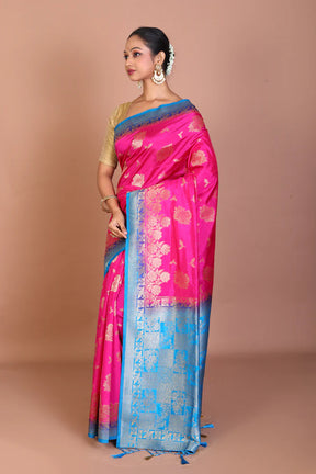 Rani Blended Dupion Silk Saree - Keya Seth Exclusive