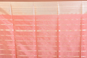 Peach Fancy Blended Tissue Saree - Keya Seth Exclusive