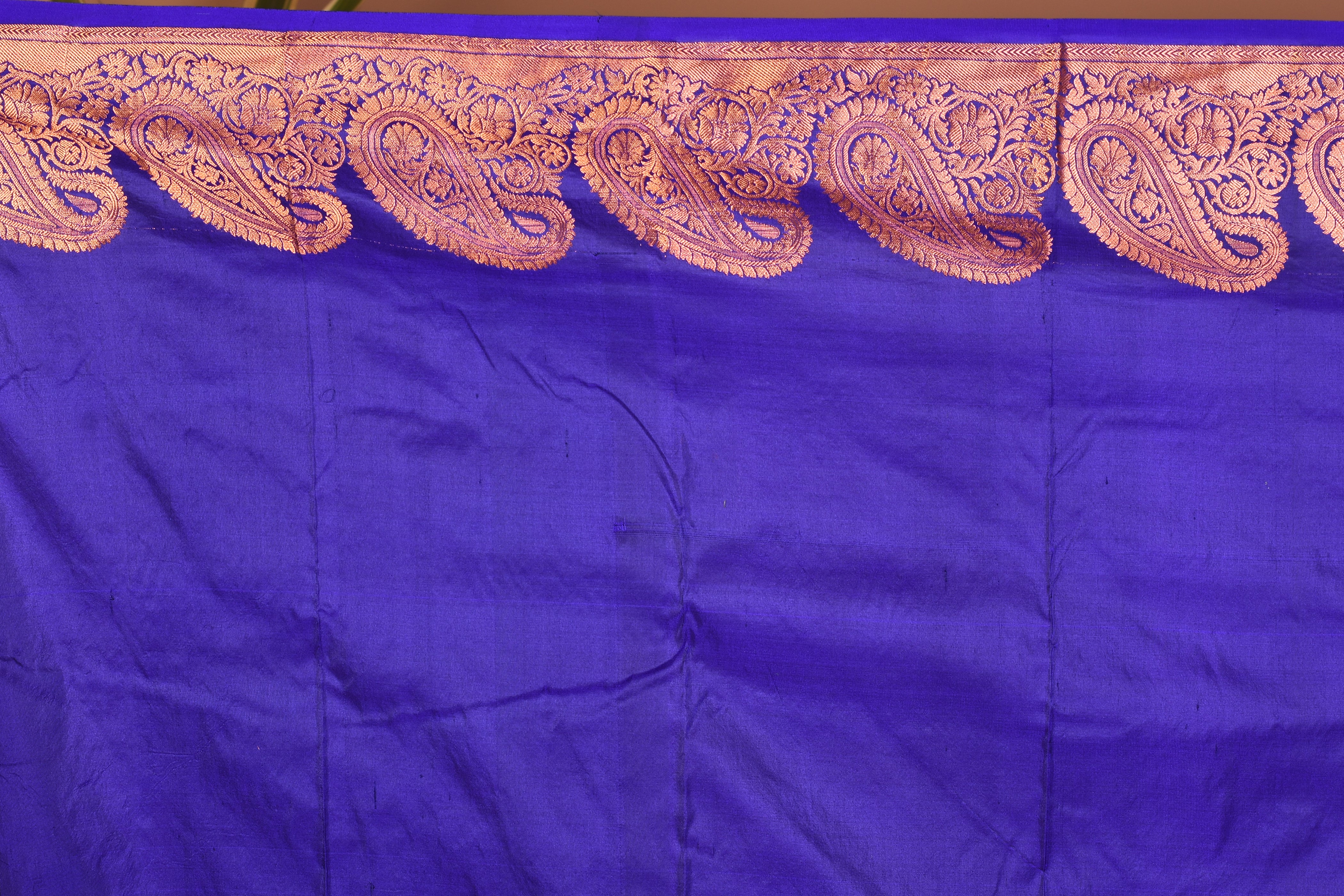 Navy Blue Pure Kanjivaram Saree - Keya Seth Exclusive