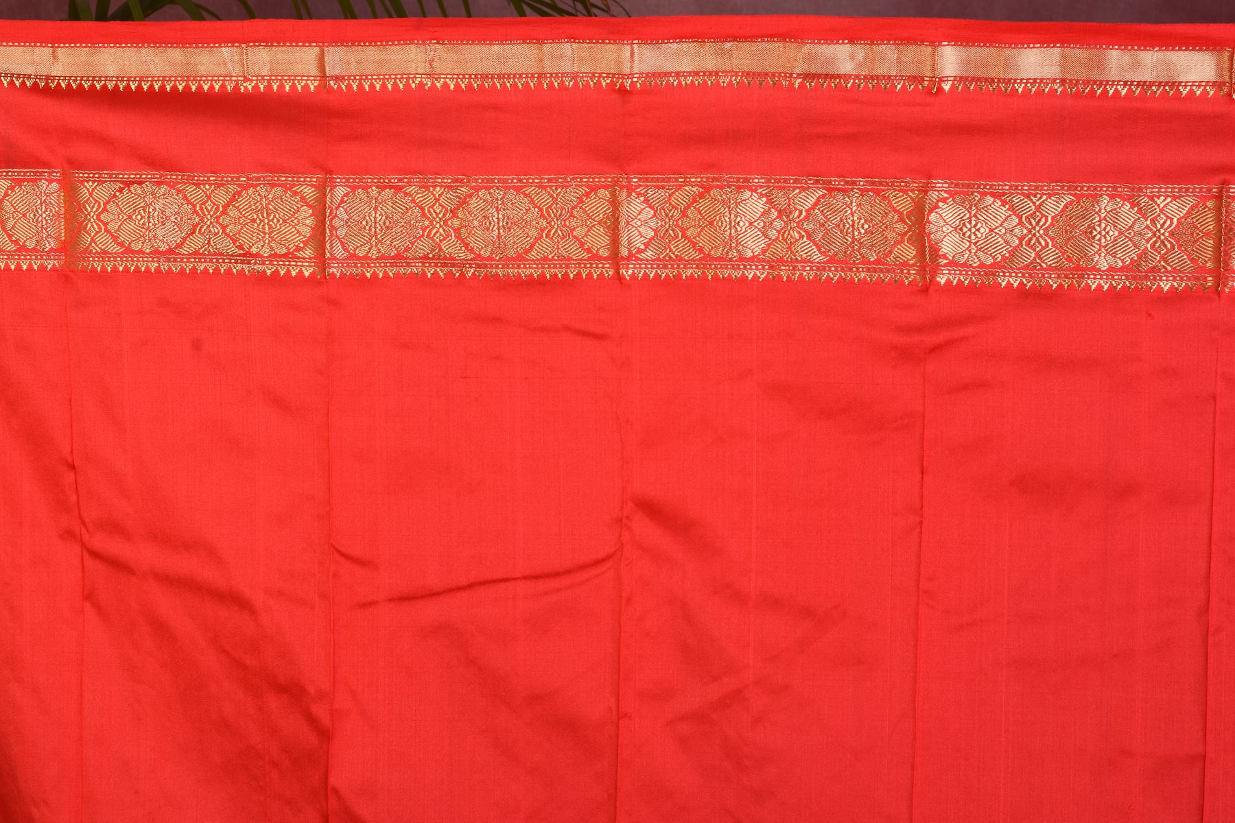 Black with Red Borders Pure Kanjivaram Saree - Keya Seth Exclusive