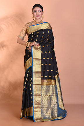 Gorgeous Black Kanjivaram Saree - Keya Seth Exclusive