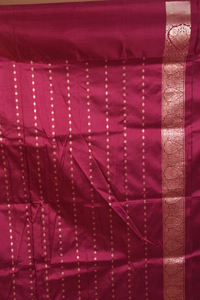 Elegant Deep Green Katan Saree - Keya Seth Exclusive