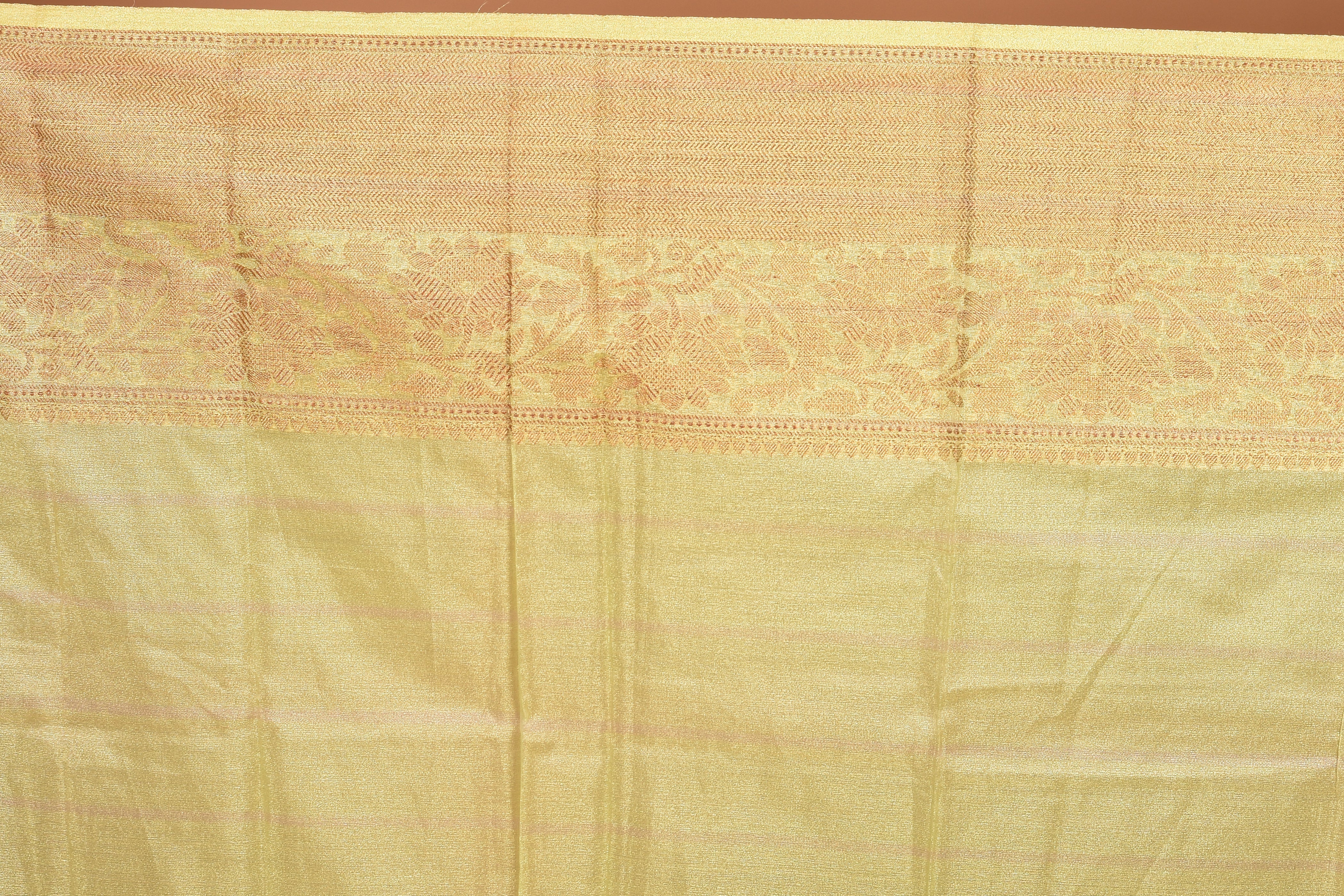 Pesta Green Fancy Blended Tissue Saree - Keya Seth Exclusive