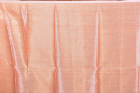 Peach Blended Organza Saree with Blouse Piece - Keya Seth Exclusive