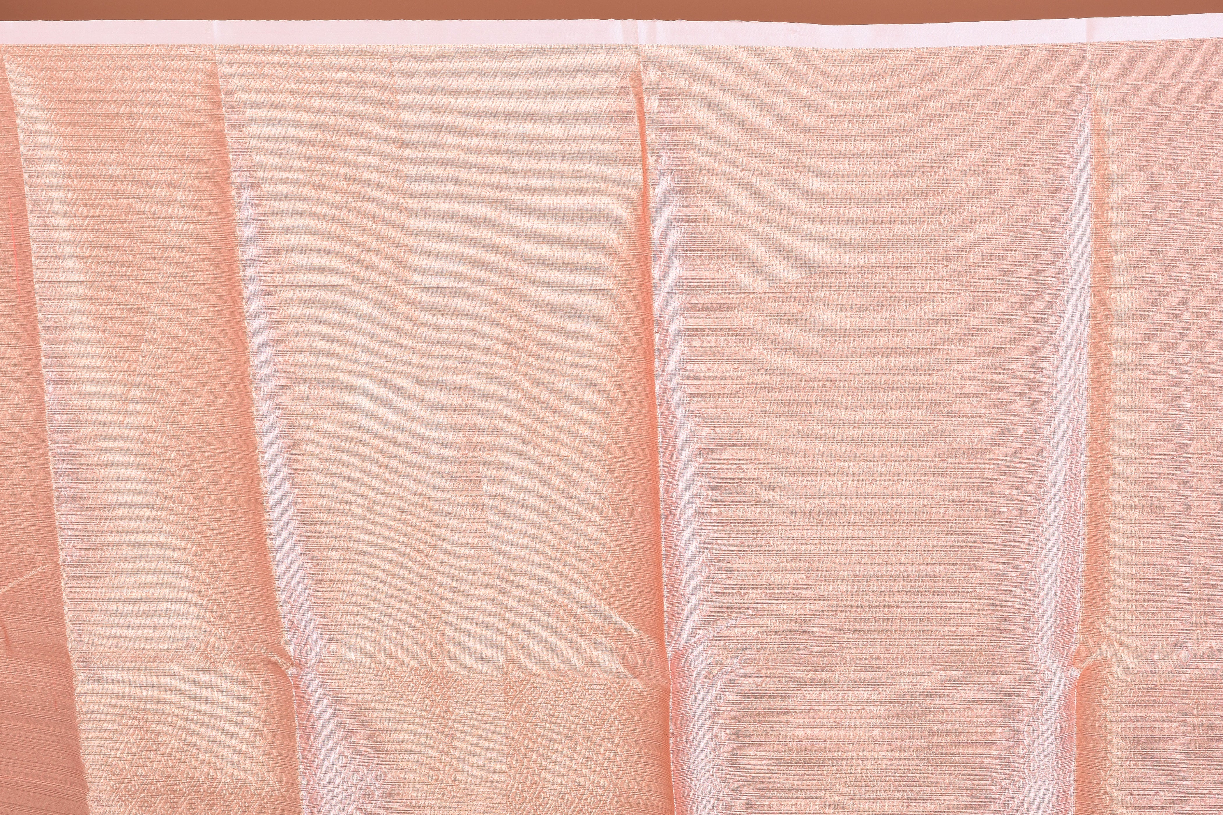 Peach Blended Organza Saree with Blouse Piece - Keya Seth Exclusive