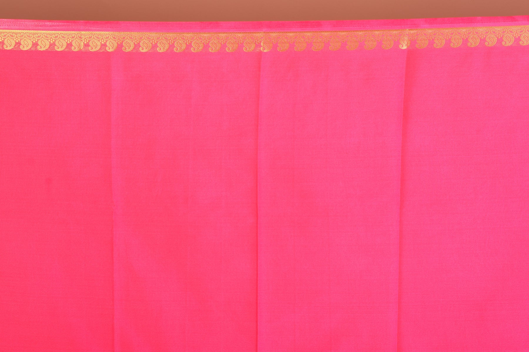 Pink Single Colored Blended Silk Saree with Blouse Piece - Keya Seth Exclusive