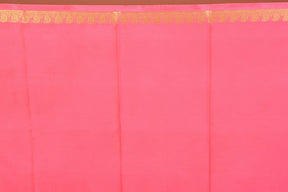 Light Pink Single Colored Blended Silk Saree with Blouse Piece - Keya Seth Exclusive