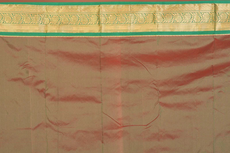 Mustard Pure Kanjivaram Saree - Keya Seth Exclusive