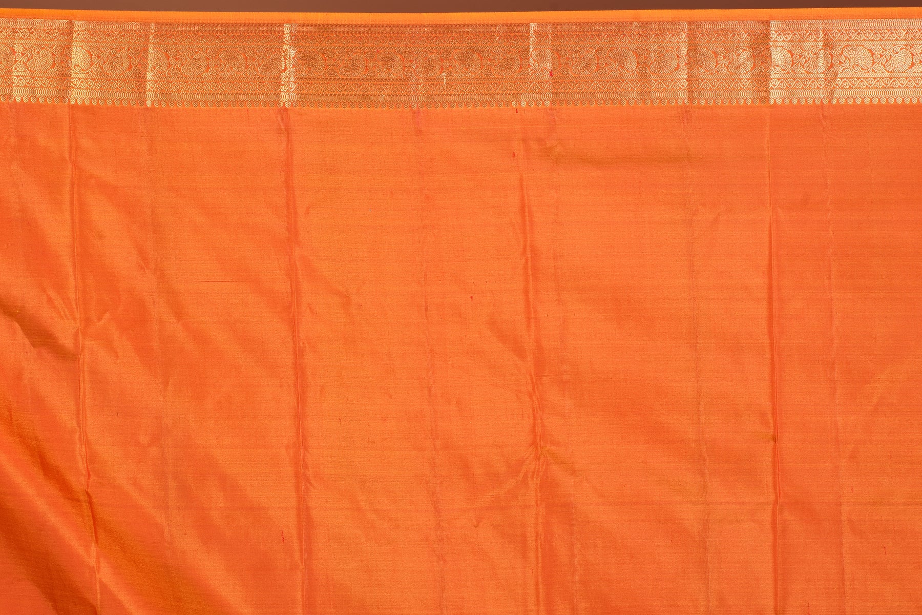 Gorgeous Orange Kanjivaram Saree - Keya Seth Exclusive