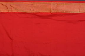 Prussian Blue Blended Paithani Saree with Zari Work - Keya Seth Exclusive