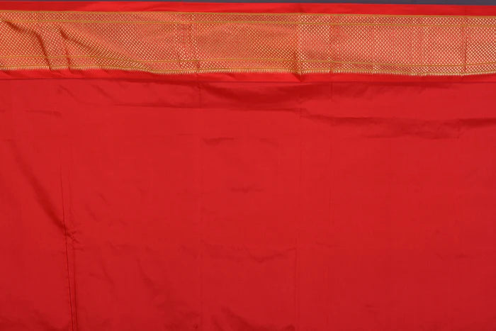 Prussian Blue Blended Paithani Saree with Zari Work - Keya Seth Exclusive