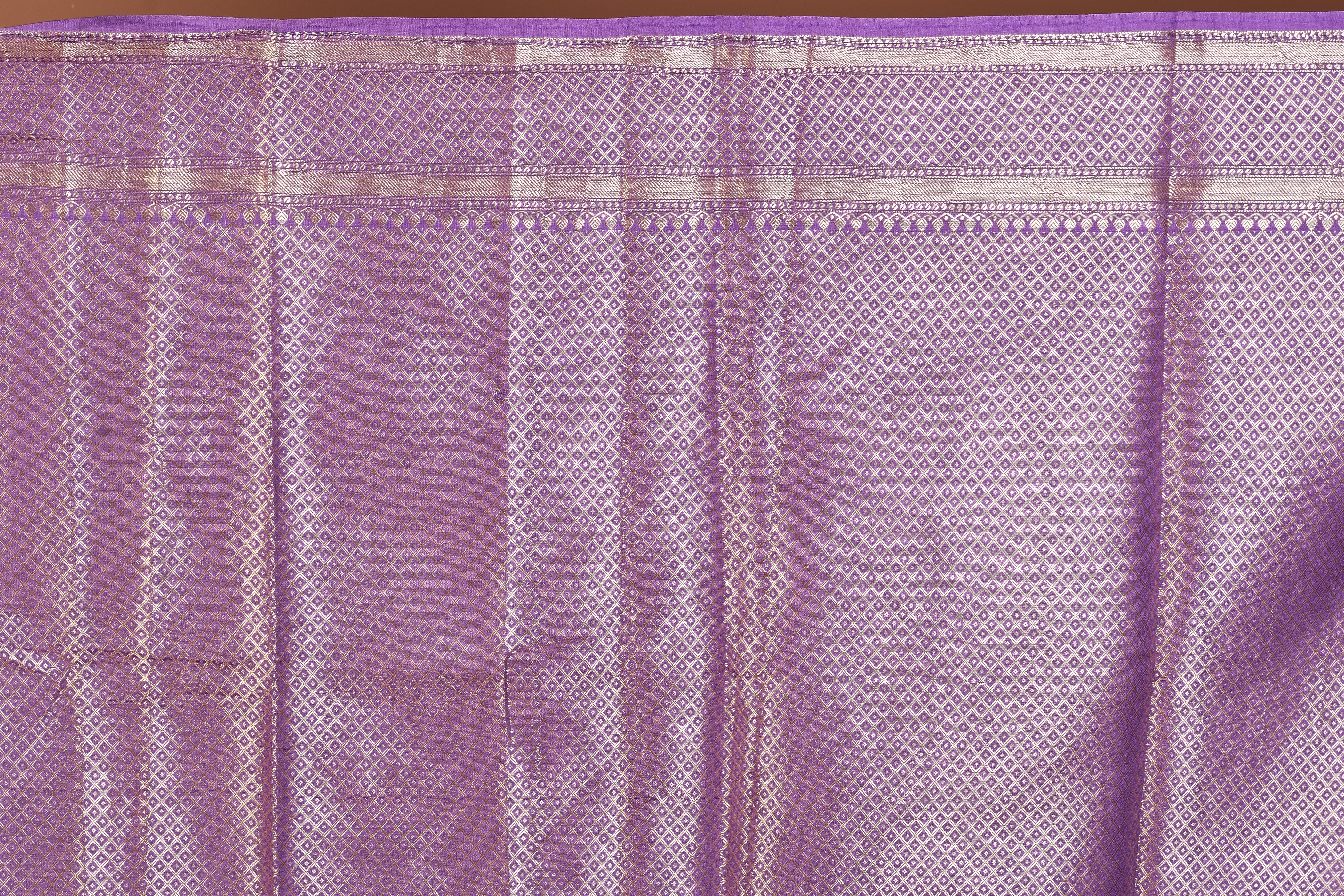 Beautiful Light Purple Pure Chiniya Saree - Keya Seth Exclusive