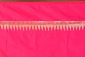 Bottle Green Blended Paithani Silk Saree - Keya Seth Exclusive