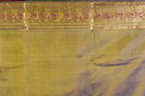 Elegant Light Green Pure Baluchari Saree - Keya Seth Exclusive