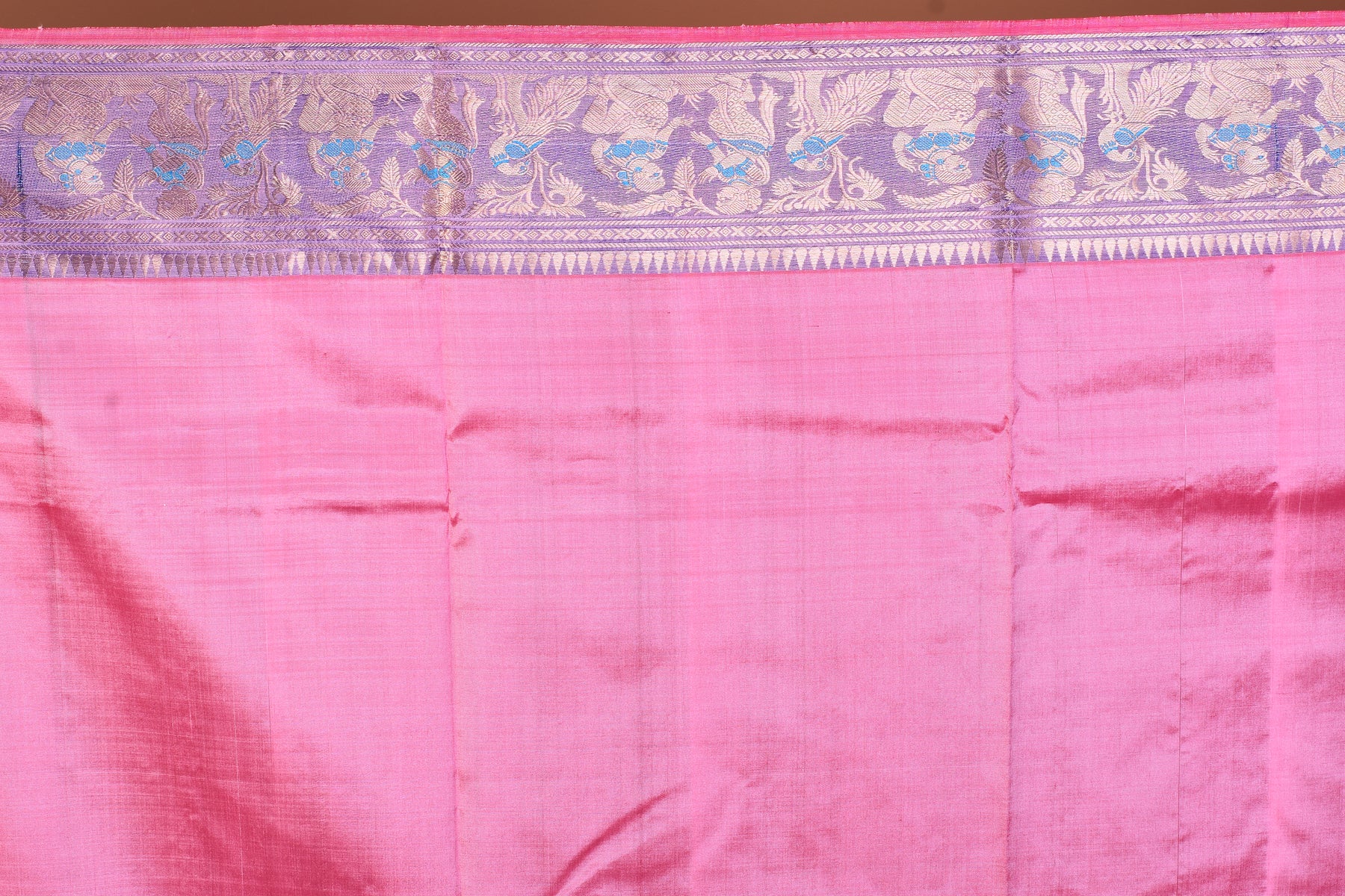 Elegant Light Pink Pure Baluchari Saree - Keya Seth Exclusive