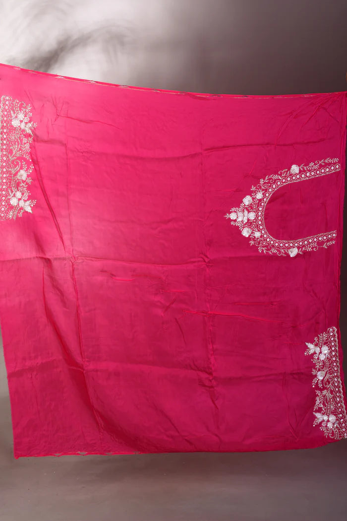 Fancy Rani Organza Saree - Keya Seth Exclusive