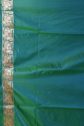 Gorgeous Green Banarasi Saree - Keya Seth Exclusive