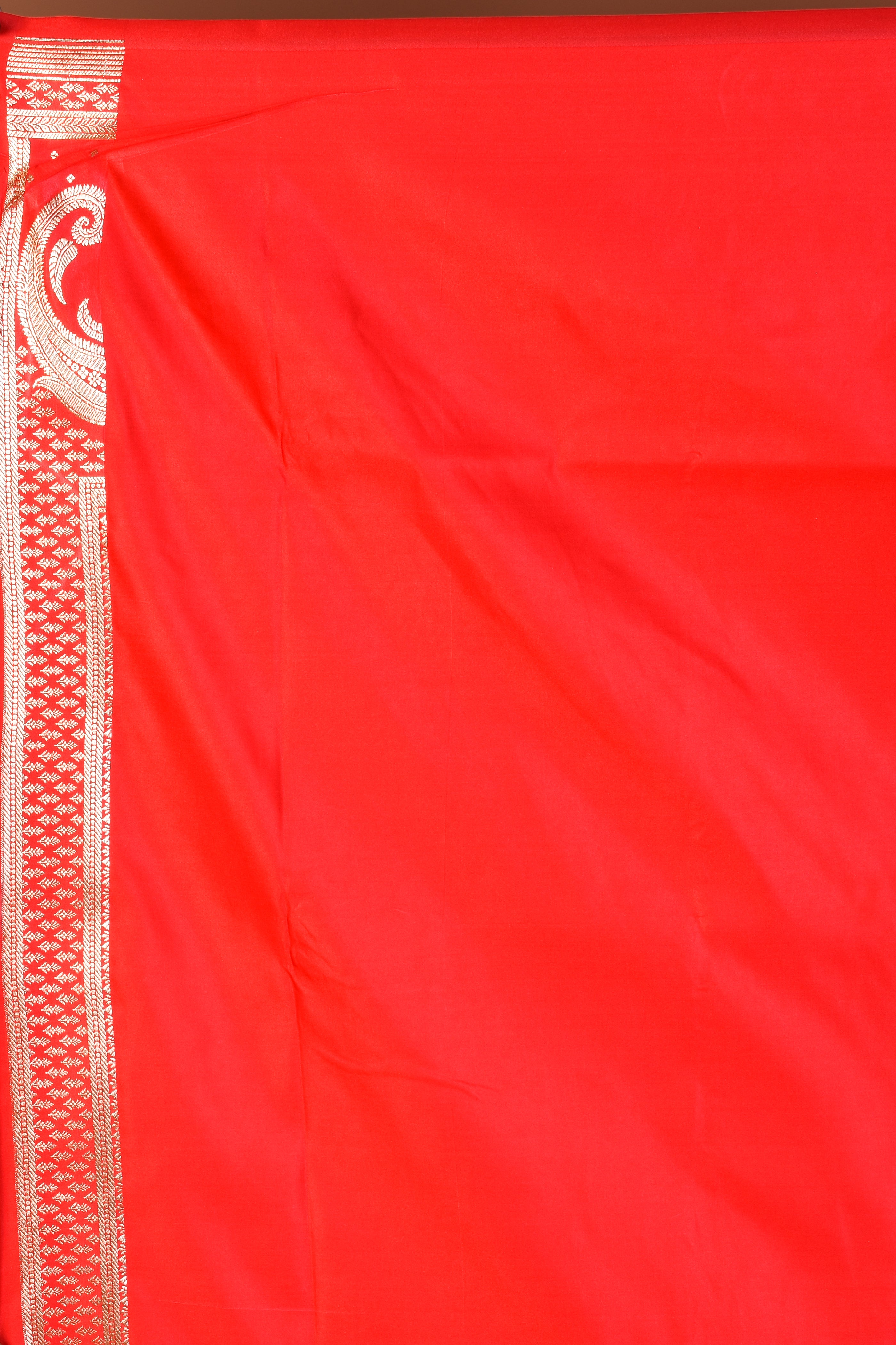 Lightweight Red Banarasi Saree - Keya Seth Exclusive