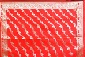 Beautiful Red Banarasi Saree - Keya Seth Exclusive