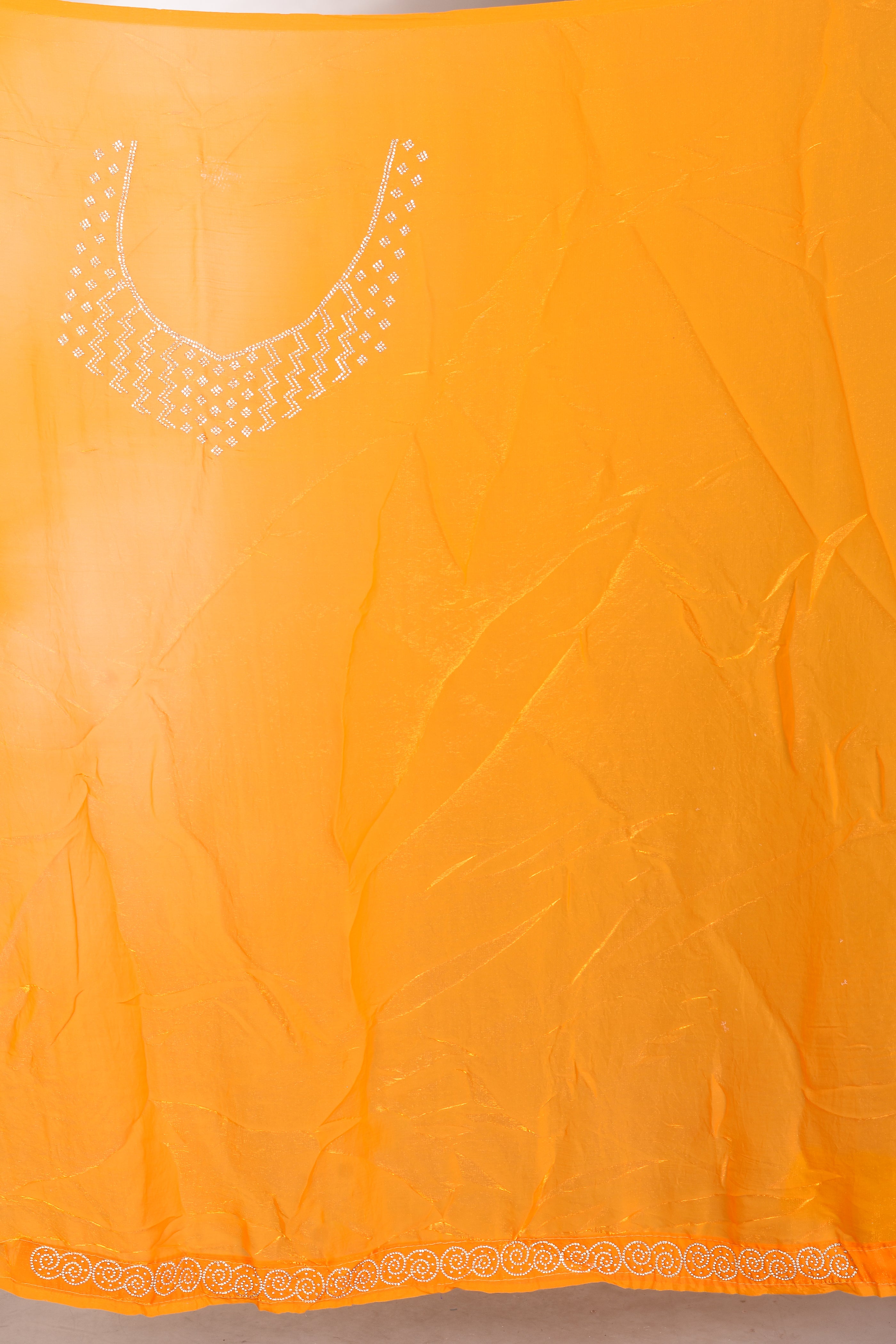 Fancy Yellow Organza Saree - Keya Seth Exclusive