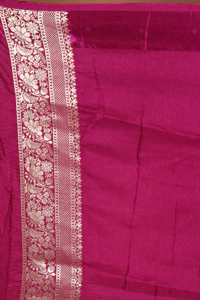 Purple Blended Silk Saree - Keya Seth Exclusive
