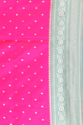 Rani Blended Satin Silk Saree - Keya Seth Exclusive