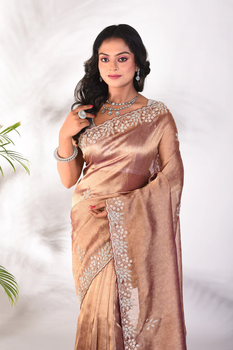 Fancy Golden Jimmy Choo - Keya Seth Exclusive