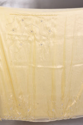 Fancy Golden Jimmy Choo Saree - Keya Seth Exclusive