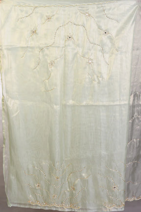 Fancy Pesta Green Jimmy Choo Saree - Keya Seth Exclusive