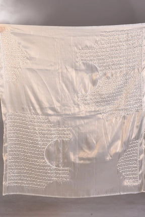 Fancy Offwhite Organza Saree - Keya Seth Exclusive