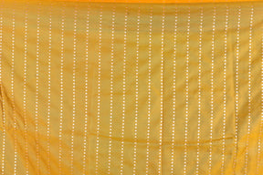 Blue and Yellow Blended Katan Saree - Keya Seth Exclusive