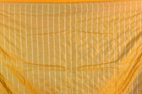 Purple and Yellow Blended Katan Saree - Keya Seth Exclusive