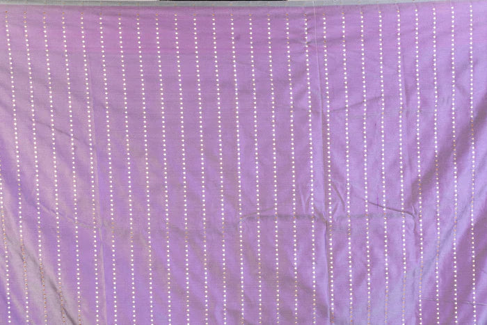 Red Mushroo Silk Saree - Keya Seth Exclusive