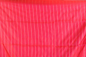 Red Blended Katan Saree - Keya Seth Exclusive
