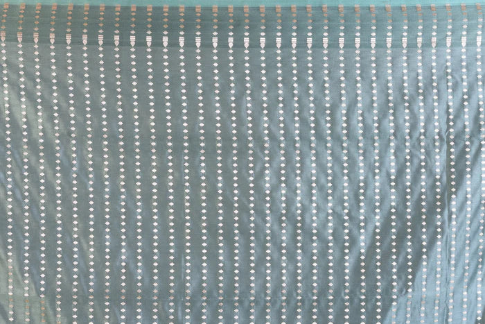 Maroon Blended Katan Saree - Keya Seth Exclusive