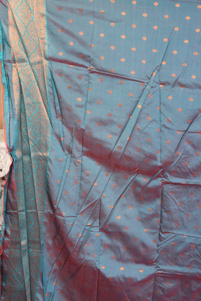 Pink Blended Katan Silk Saree - Keya Seth Exclusive