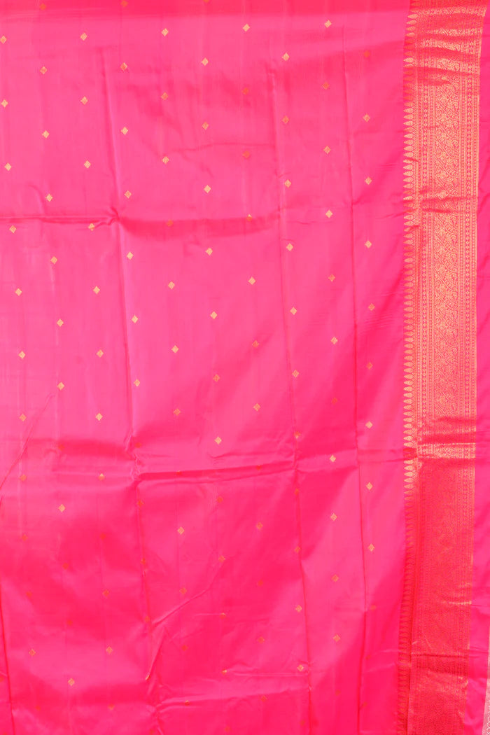 Pink Blended Kanjivaram Silk Saree - Keya Seth Exclusive