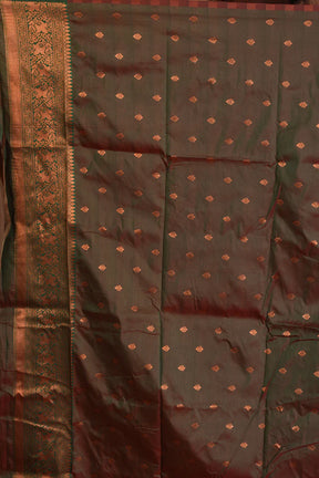 Pink Mushroo Silk Saree - Keya Seth Exclusive