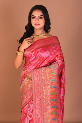 Rani Blended Printed Silk Saree - Keya Seth Exclusive