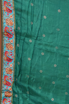 Pink Blended Printed Silk Saree - Keya Seth Exclusive