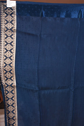 Blue Blended Dola Silk Saree - Keya Seth Exclusive