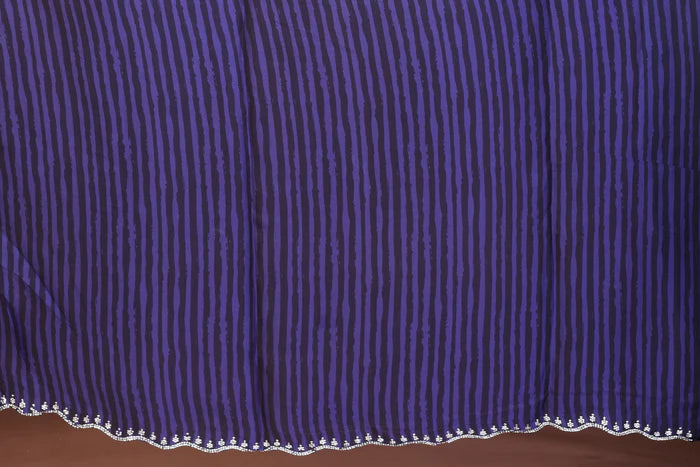 Designer Multicolored Blended Satin Silk Saree - Keya Seth Exclusive