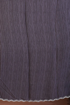 Designer Olive Blended Satin Silk Saree - Keya Seth Exclusive