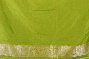 Green Blended Khaddi Saree - Keya Seth Exclusive